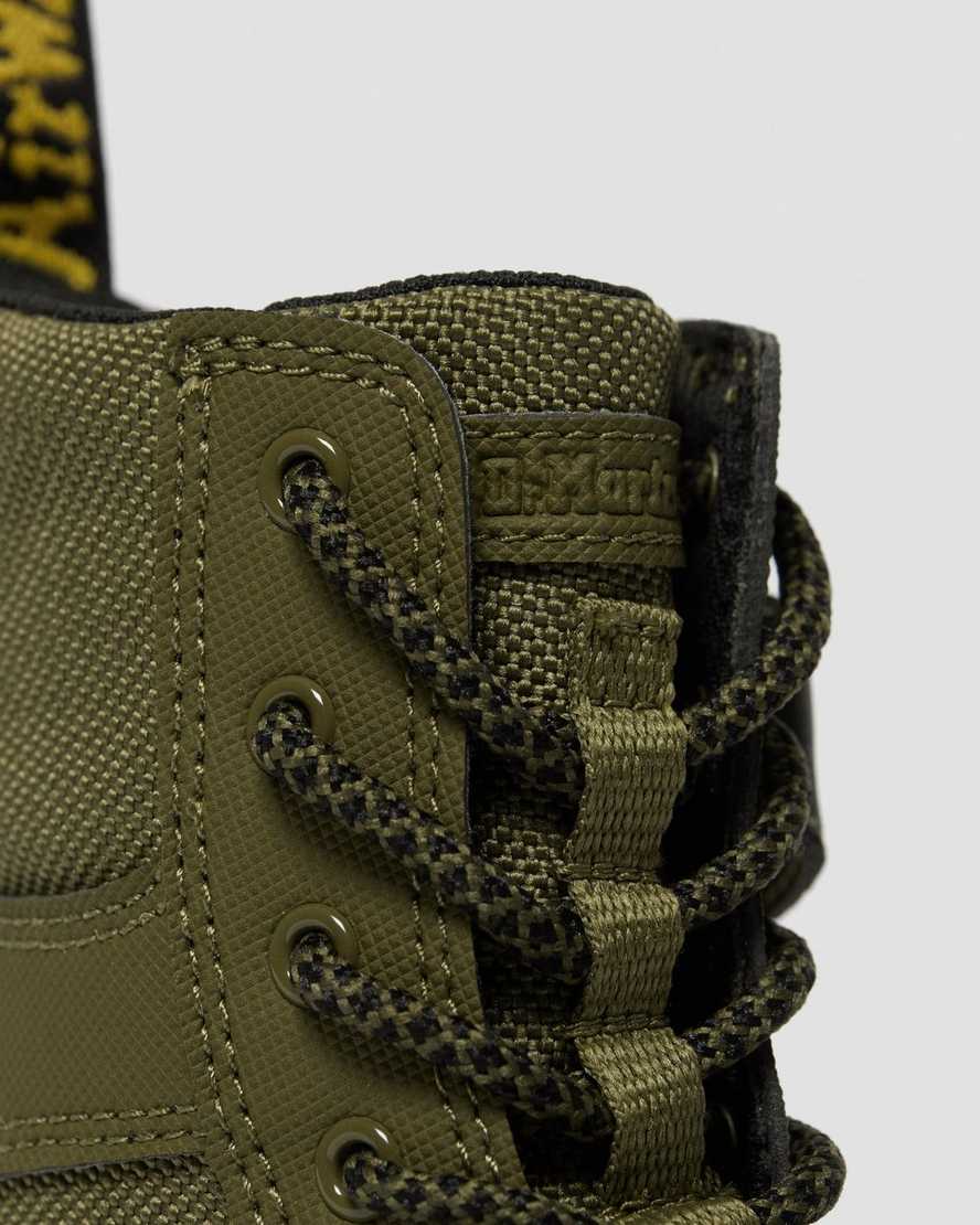 dr martens combs tech barnens casual stövlar olivgrön