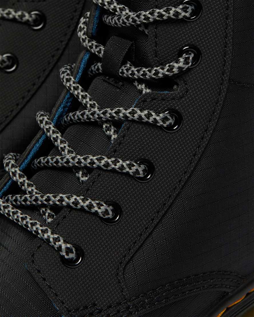 svarta dr martens combs utility barnstövlar