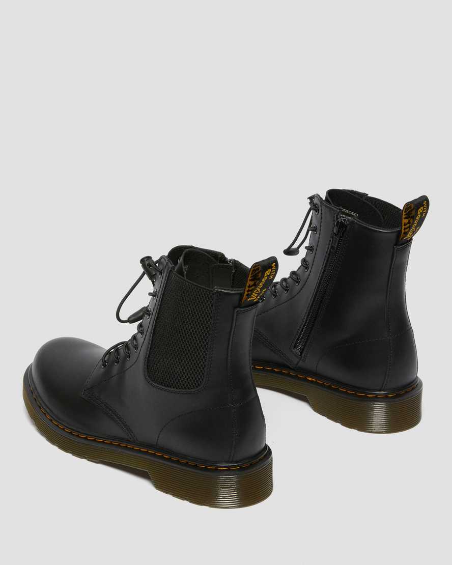 svarta dr martens 1460 harper barn stövlar