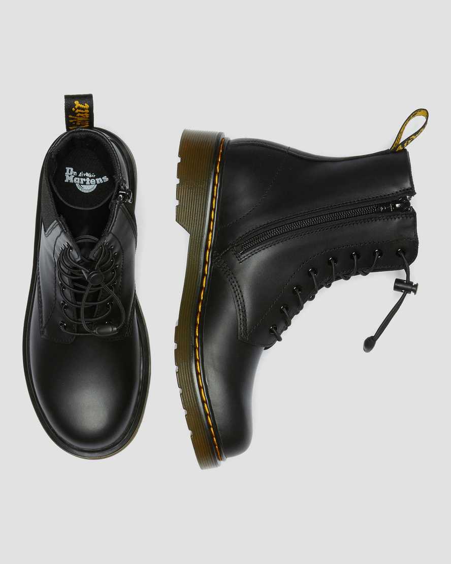 svarta dr martens 1460 harper barn stövlar