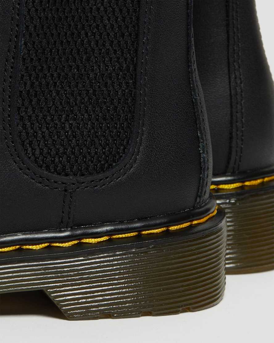 svarta dr martens 2976 softy t barn chelsea stövlar