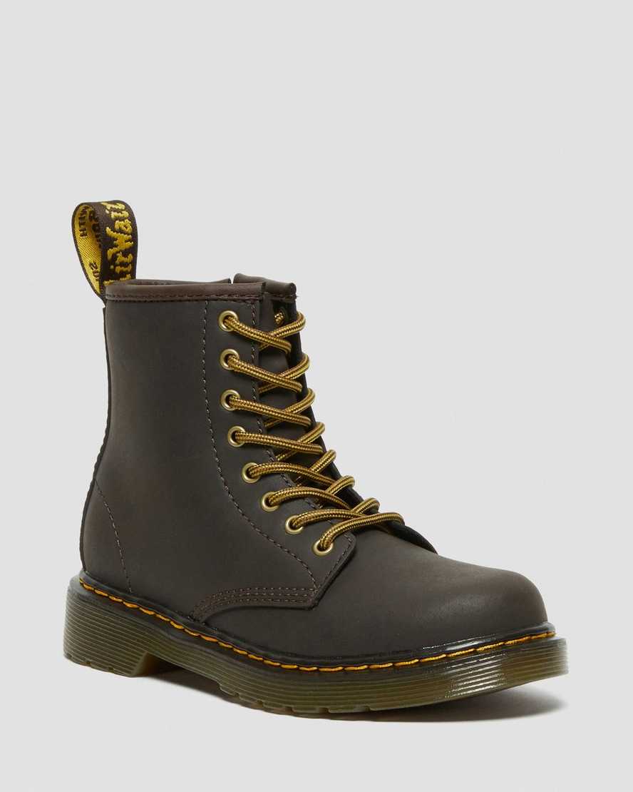 dr martens 1460 wildhorse barnkängor med snörning