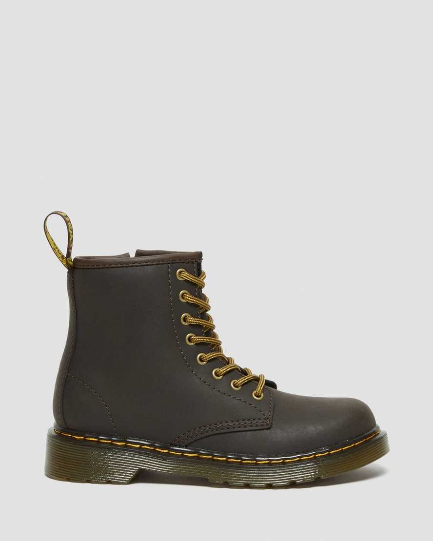 dr martens 1460 wildhorse barnkängor med snörning