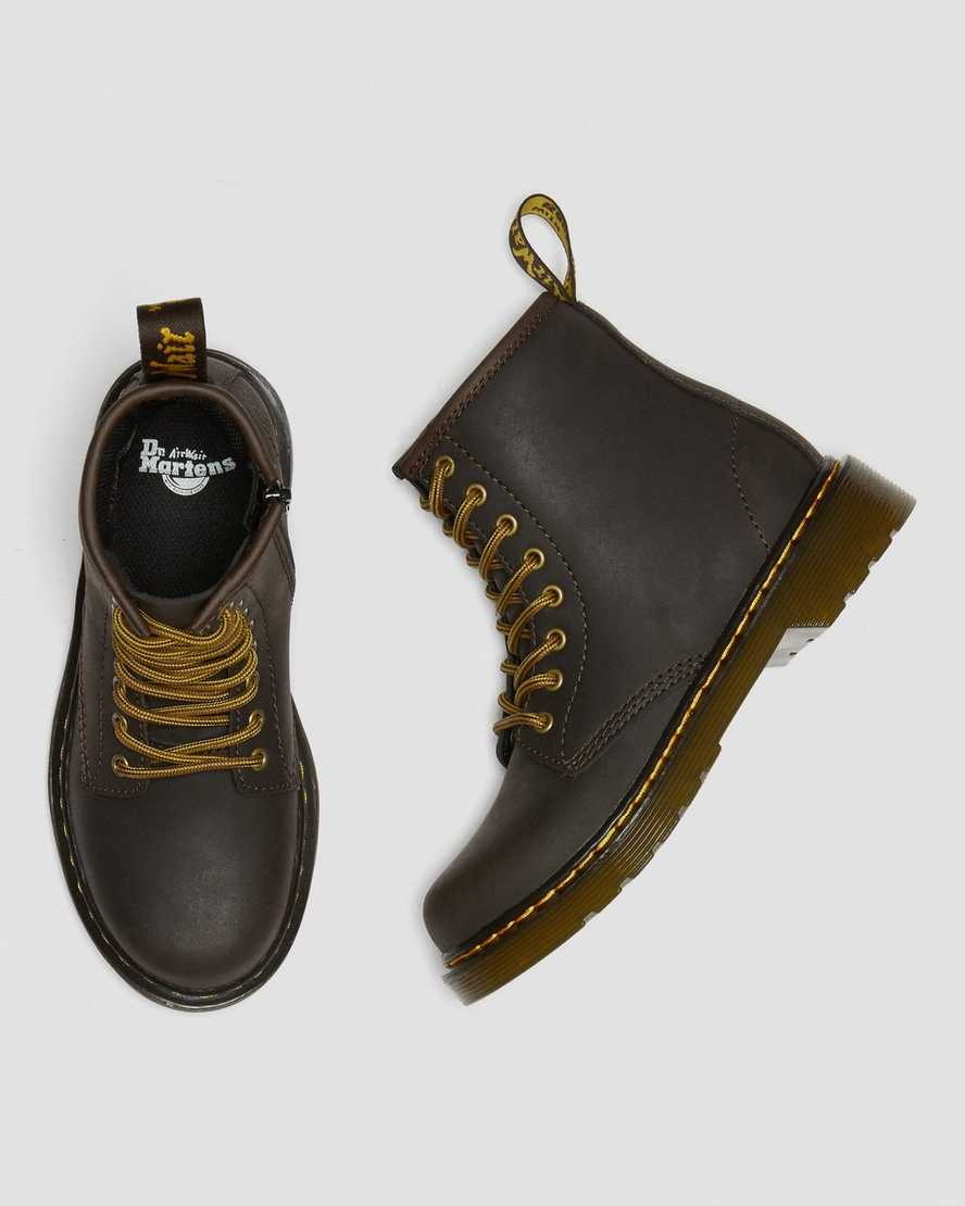 dr martens 1460 wildhorse barnkängor med snörning