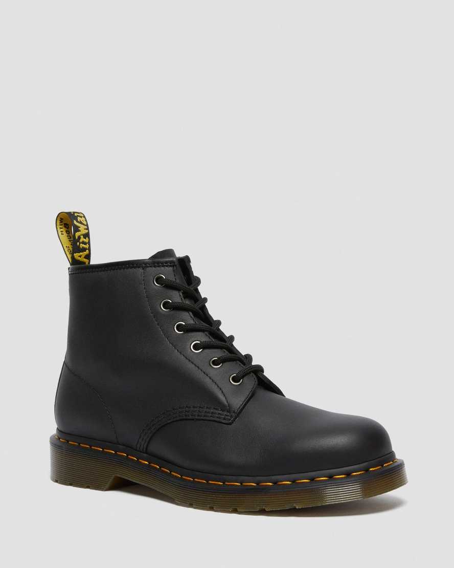 svarta dr martens 101 herr ankelstövlar