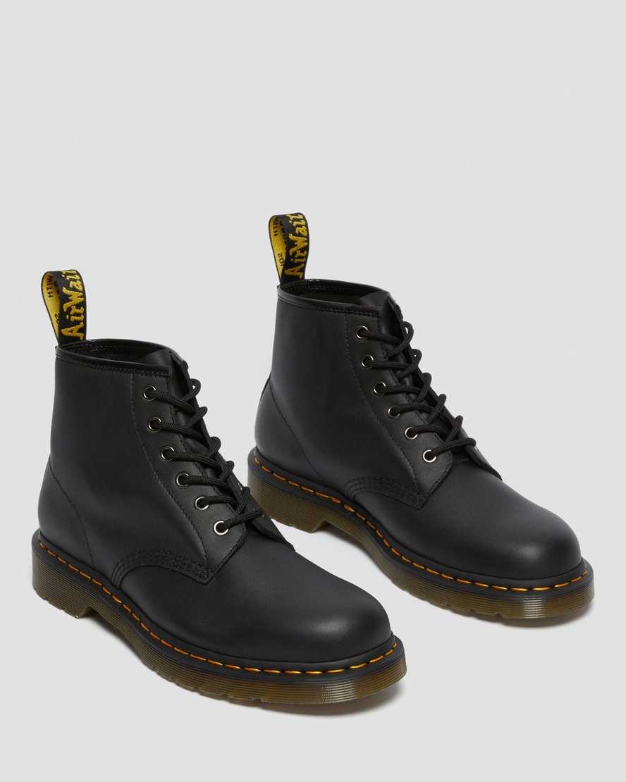 svarta dr martens 101 herr ankelstövlar