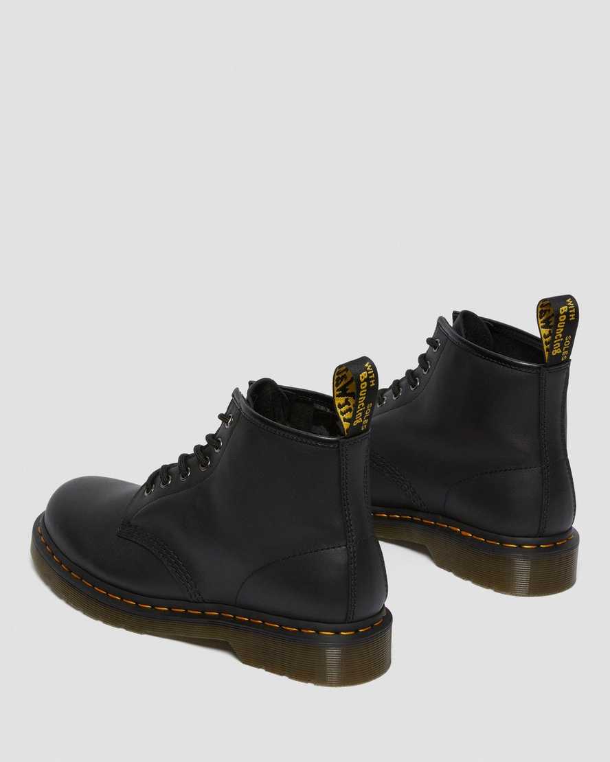 svarta dr martens 101 herr ankelstövlar