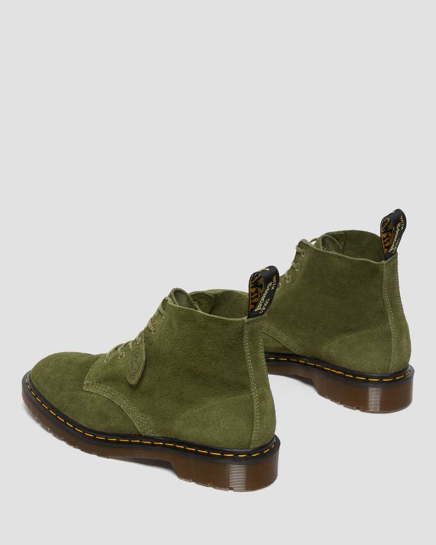 olivgröna dr martens 101 herr ankelstövlar