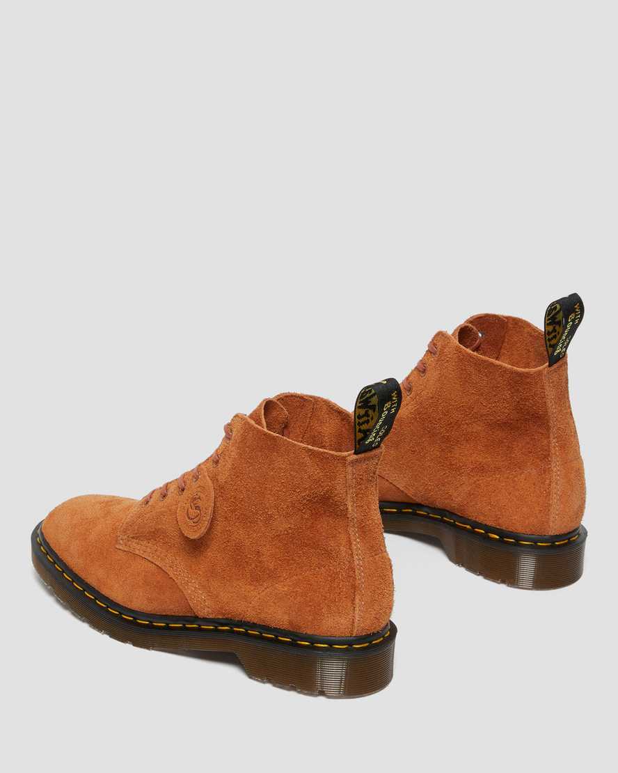 bruna dr martens 101 herr ankelstövlar