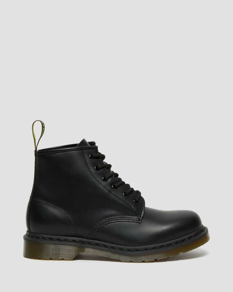 svarta dr martens 101 smooth herr ankelstövlar
