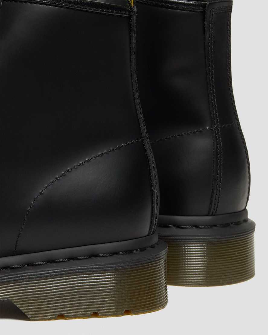 svarta dr martens 101 smooth herr ankelstövlar