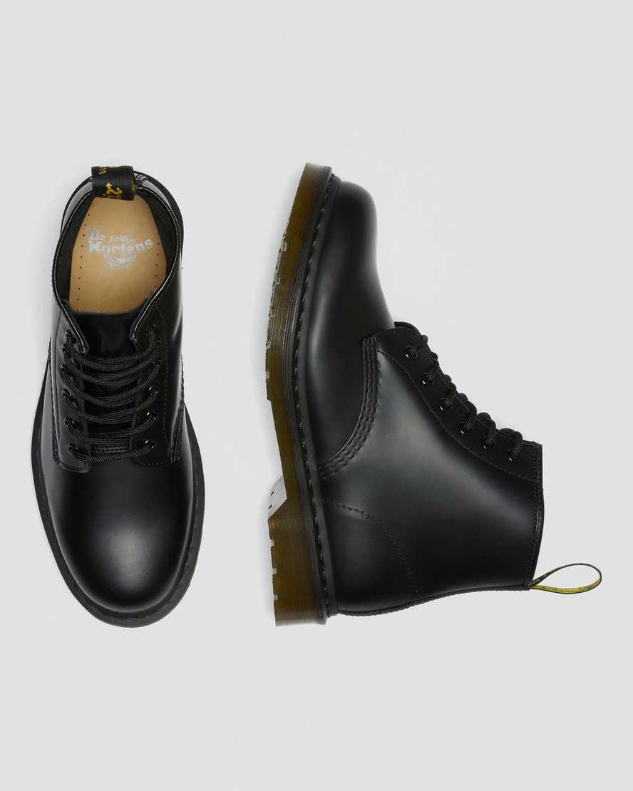 svarta dr martens 101 smooth herr ankelstövlar
