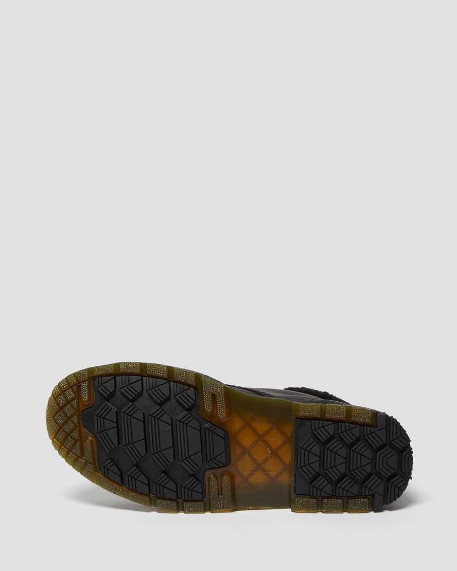 dr martens 1460 dms wintergrip fleece herrstövlar i svart