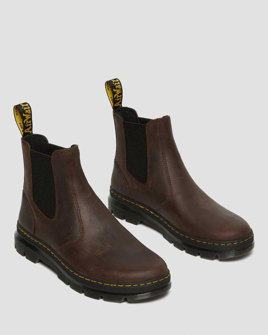 bruna dr martens embury crazy horse herr casual stövlar