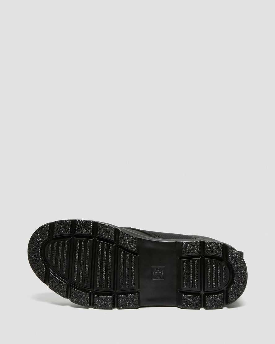 svarta dr martens combs ii poly herr casual stövlar