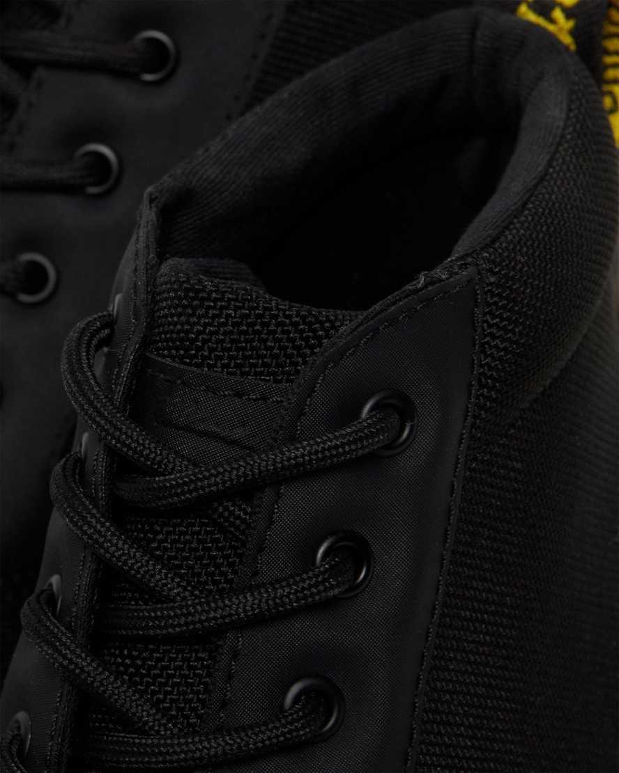 svarta dr martens bonny poly herr casual stövlar