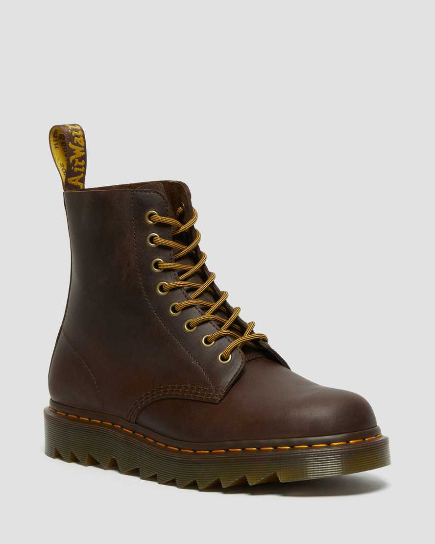 bruna dr martens 1460 pascal ziggy herr casual stövlar