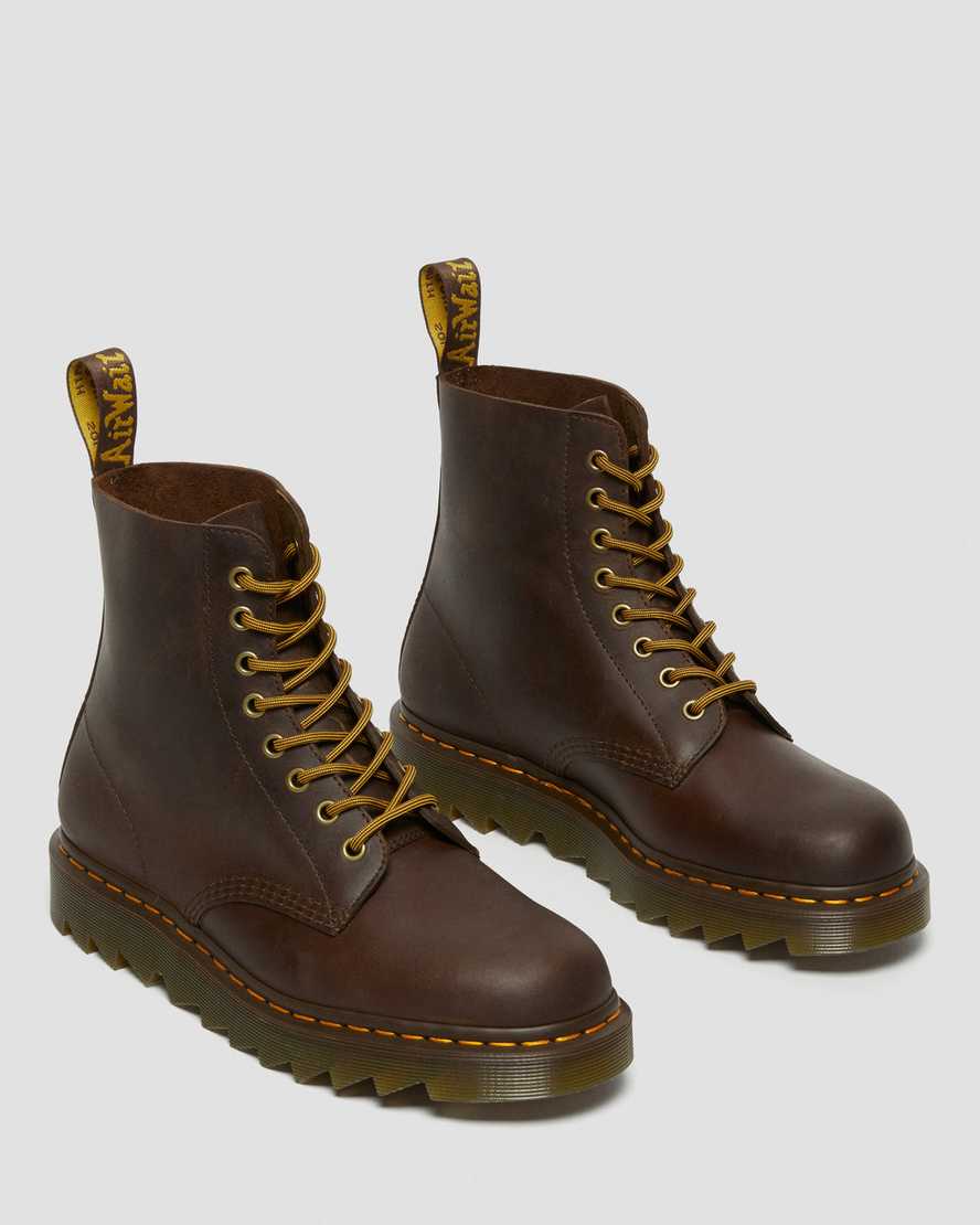 bruna dr martens 1460 pascal ziggy herr casual stövlar