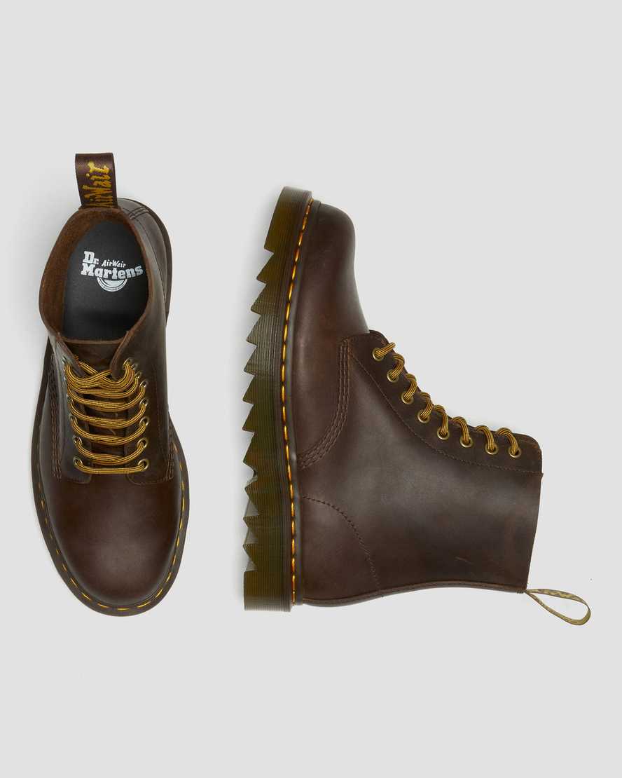 bruna dr martens 1460 pascal ziggy herr casual stövlar