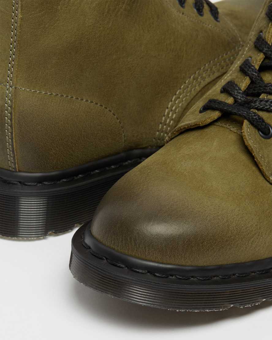 dr martens 1460 pascal made in england titan herr casual stövlar olivgrön