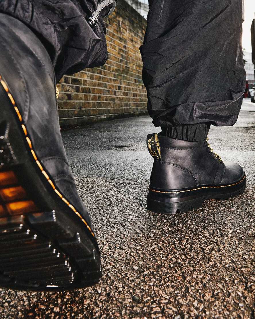 svarta dr martens bonny herr casual stövlar