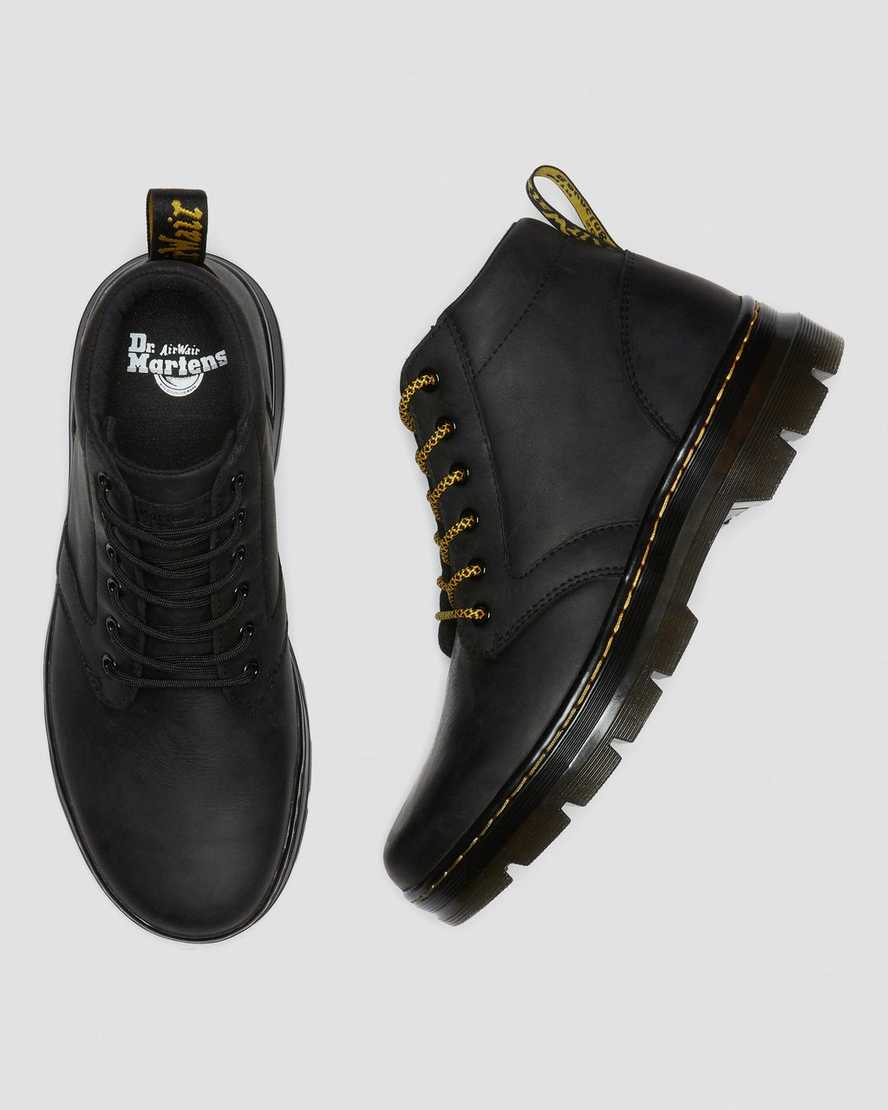 svarta dr martens bonny herr casual stövlar