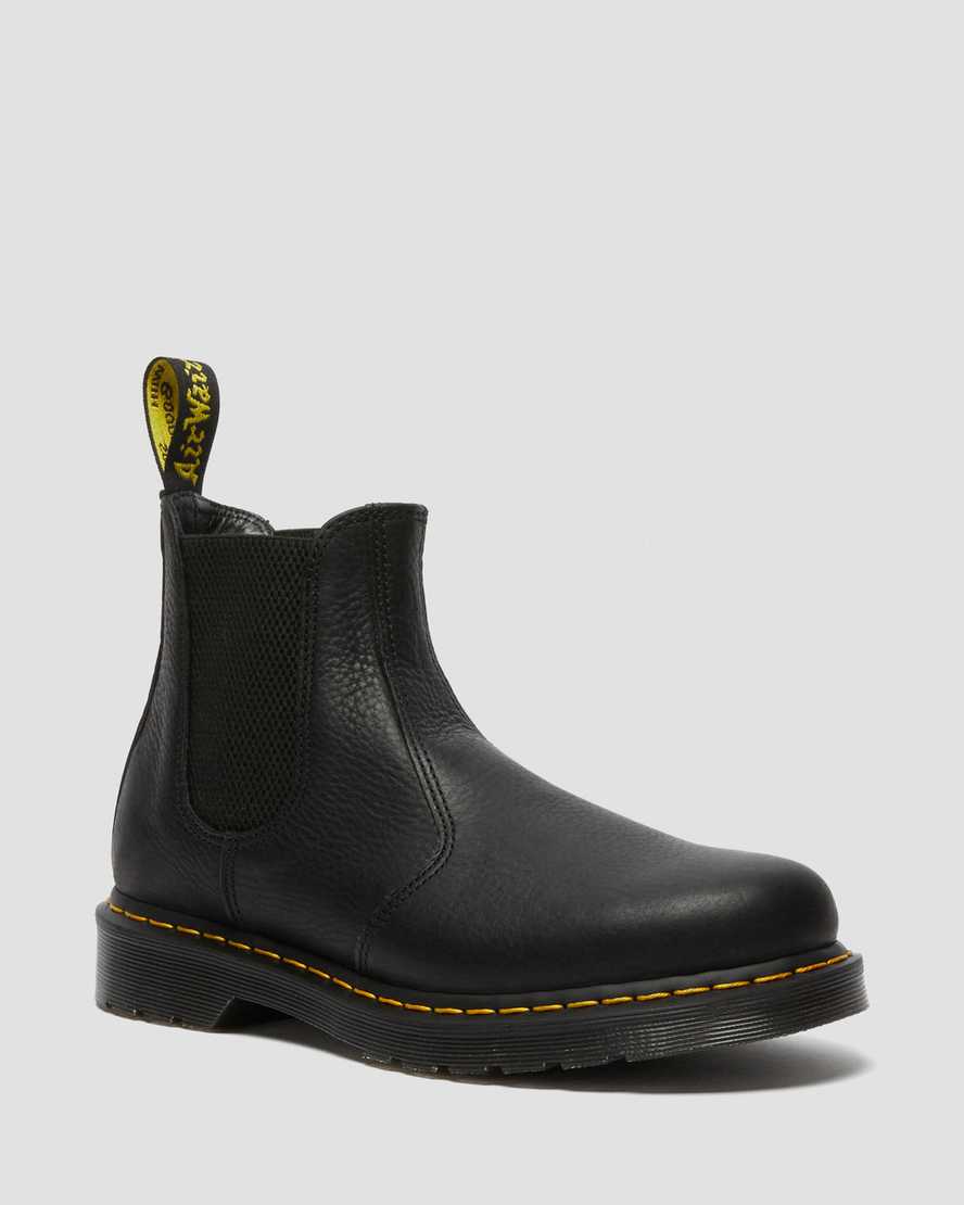 svarta dr martens 2976 ambassador chelsea-stövlar för män