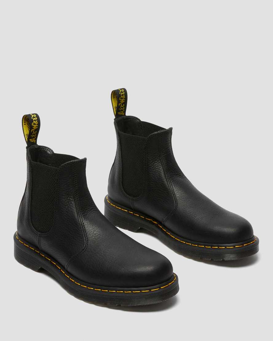 svarta dr martens 2976 ambassador chelsea-stövlar för män