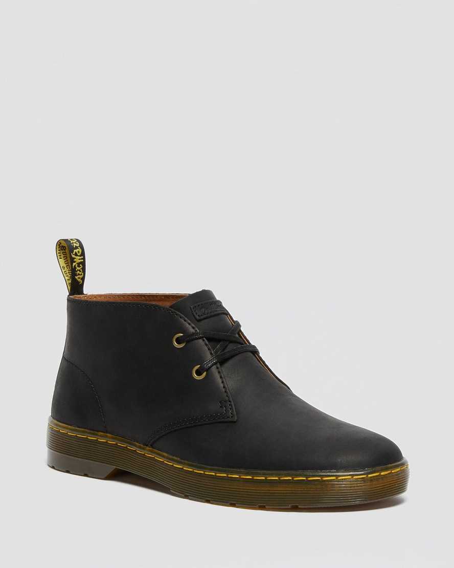 svarta dr martens cabrillo wyoming desert boots för herr