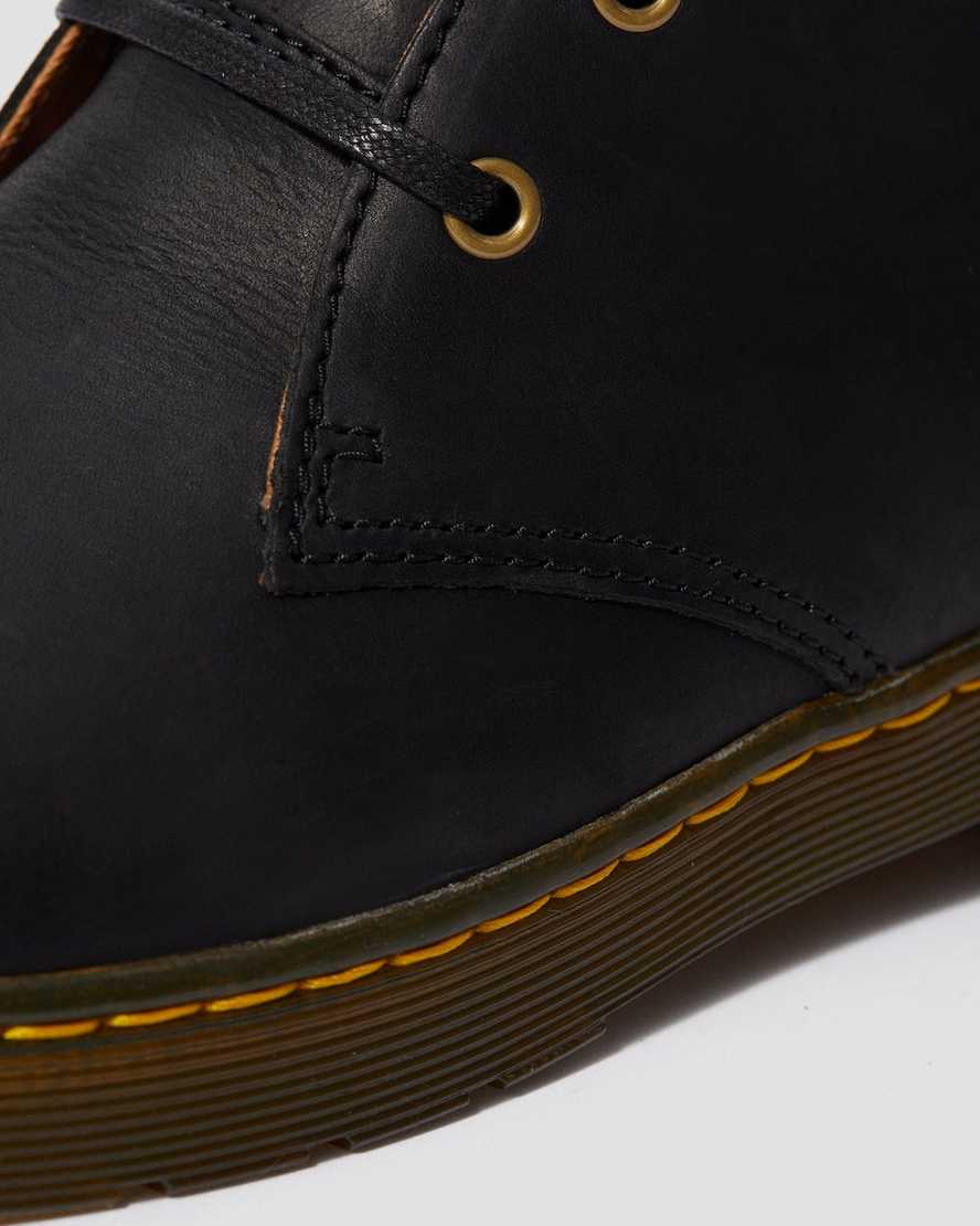 svarta dr martens cabrillo wyoming desert boots för herr