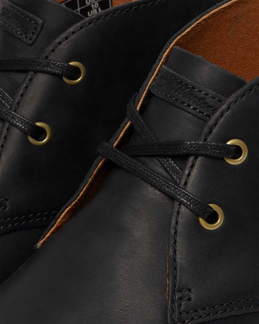 svarta dr martens cabrillo wyoming desert boots för herr