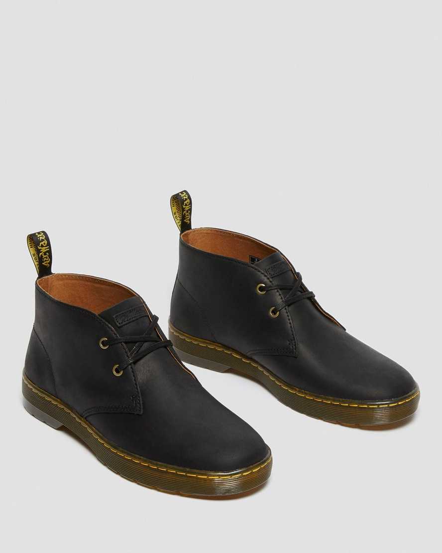 svarta dr martens cabrillo wyoming desert boots för herr