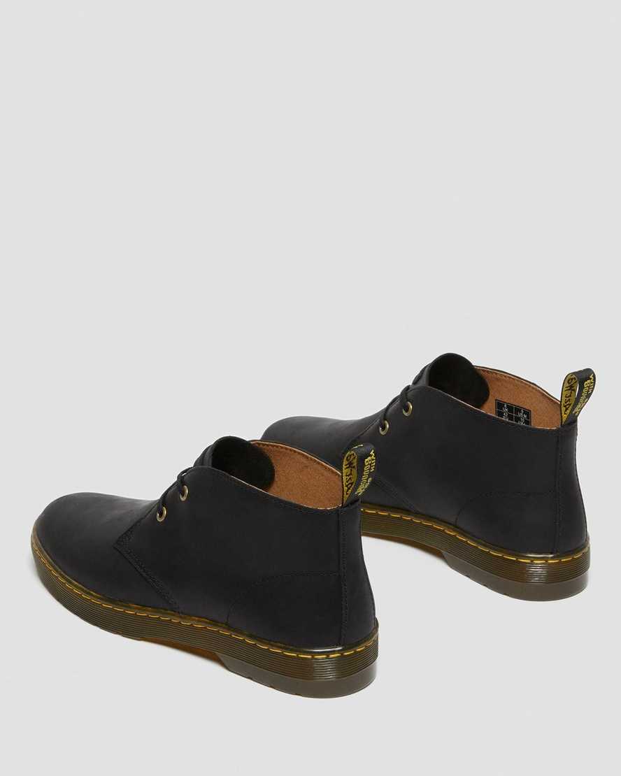 svarta dr martens cabrillo wyoming desert boots för herr
