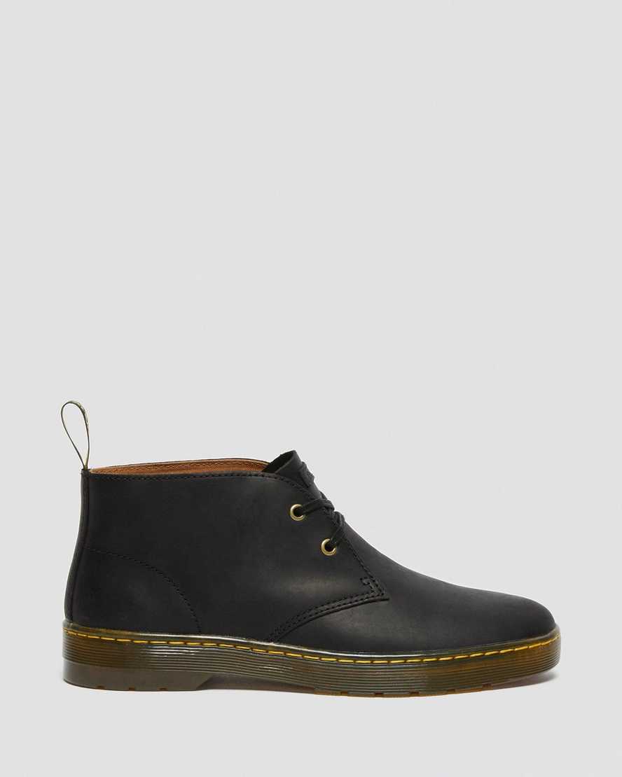 svarta dr martens cabrillo wyoming desert boots för herr