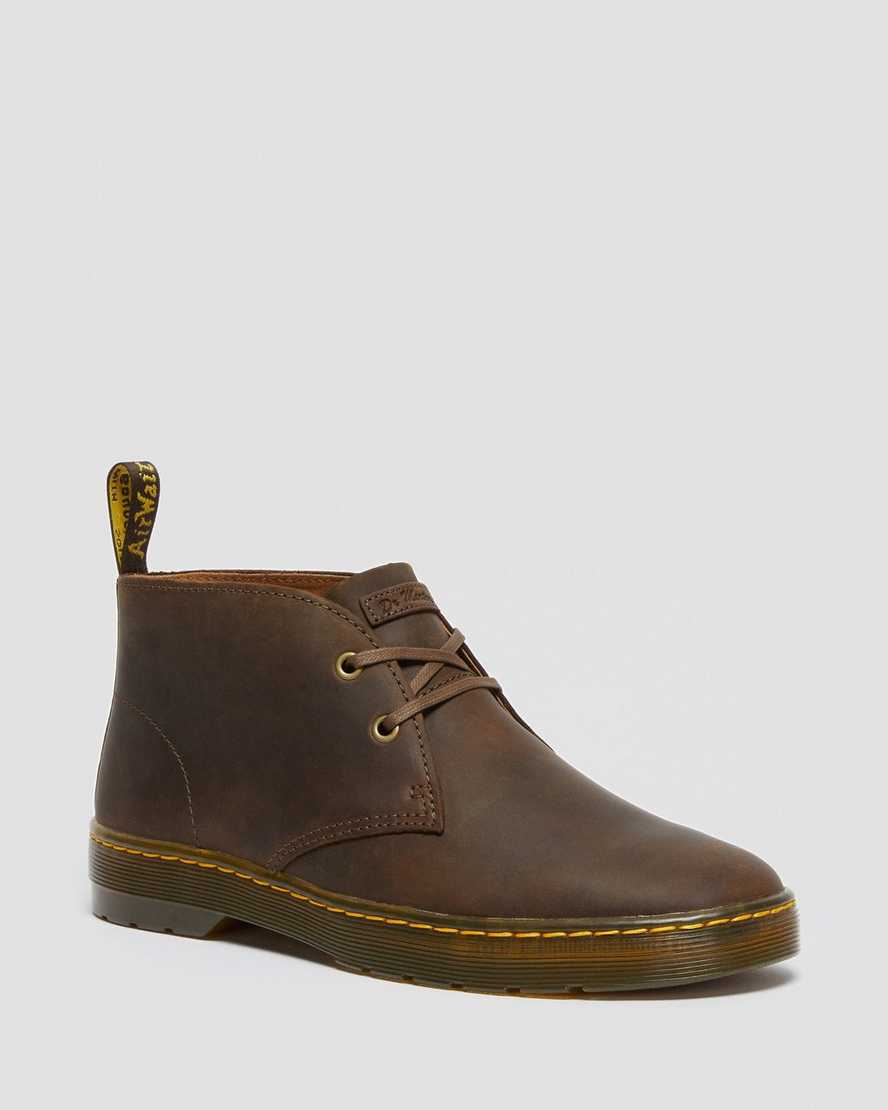 bruna dr martens cabrillo crazy horse desert boots för herr