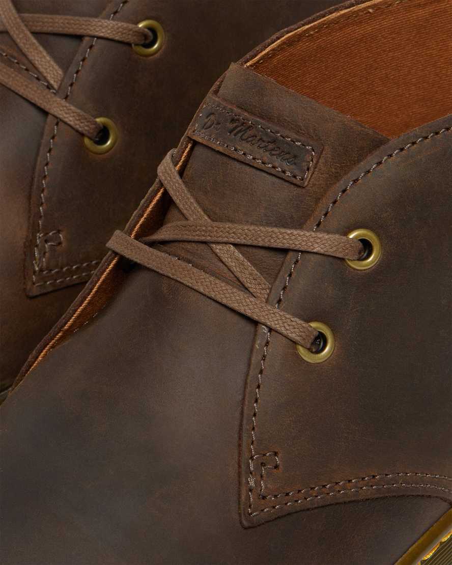 bruna dr martens cabrillo crazy horse desert boots för herr