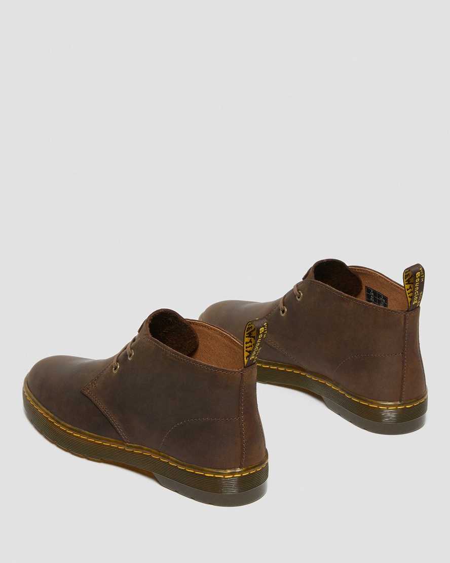 bruna dr martens cabrillo crazy horse desert boots för herr