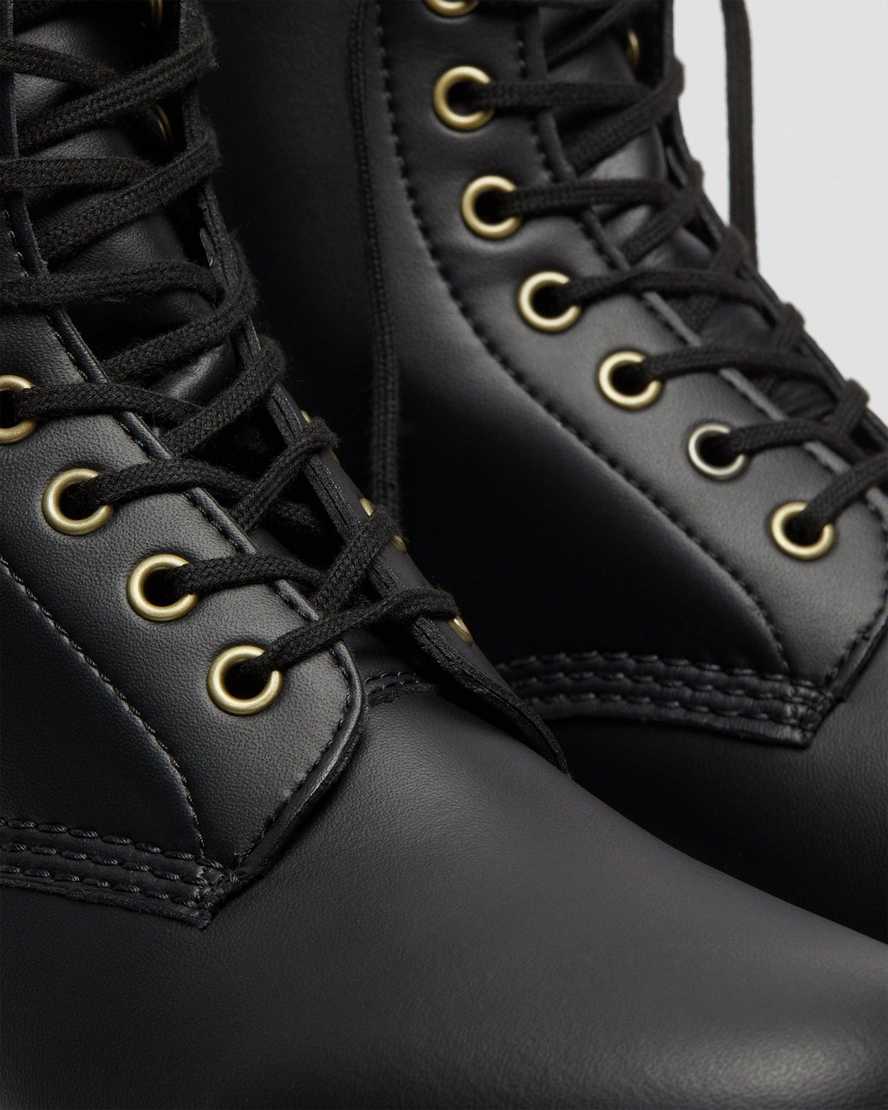 svarta dr martens 1460 felix herrstövlar med snörning