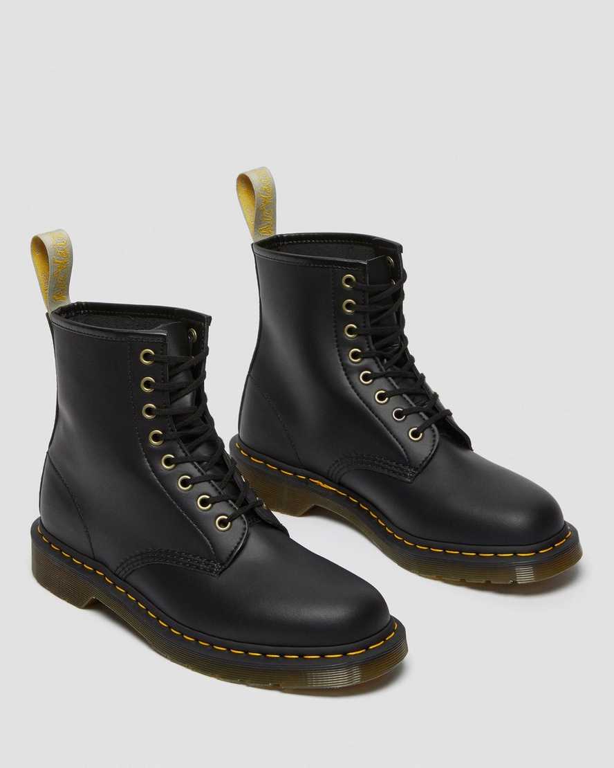 svarta dr martens 1460 felix herrstövlar med snörning