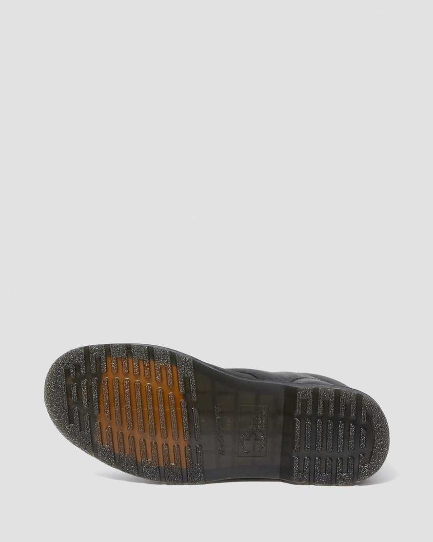svarta dr martens 1460 vattentäta herrstövlar med snörning