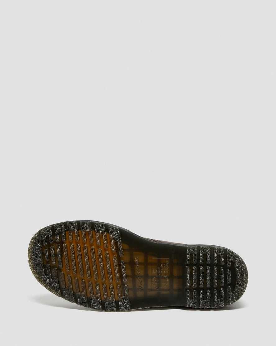 bruna dr martens 1460 pascal ambassador herrstövlar med snörning