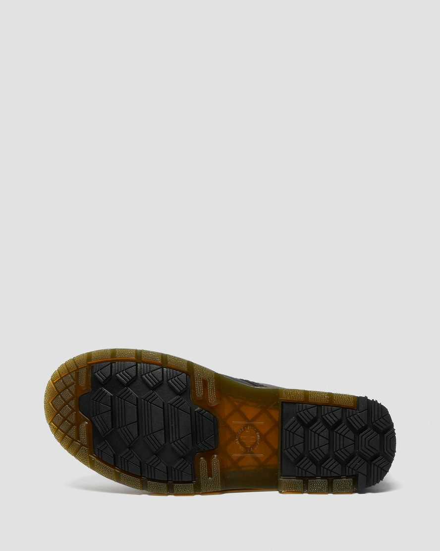 svarta dr martens 1460 dms wintergrip herrstövlar med snörning