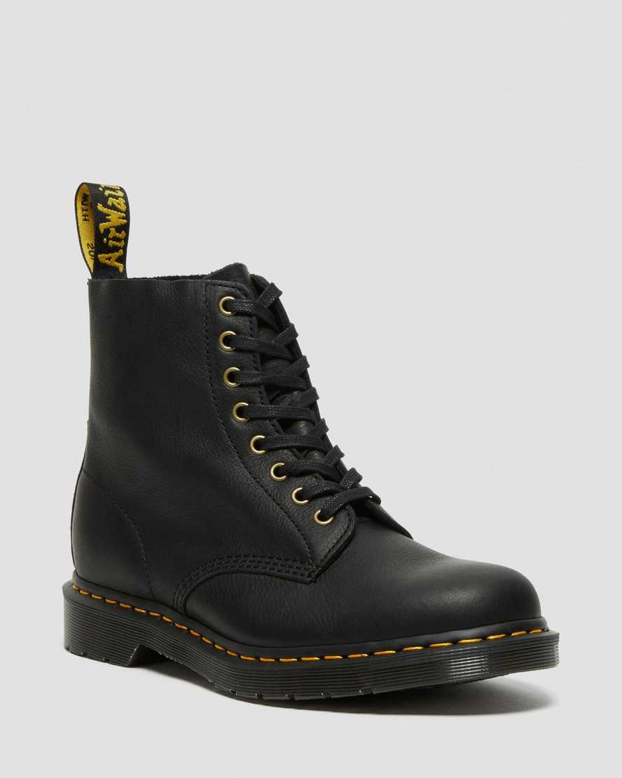 svarta dr martens 1460 pascal ambassador herrstövlar med snörning