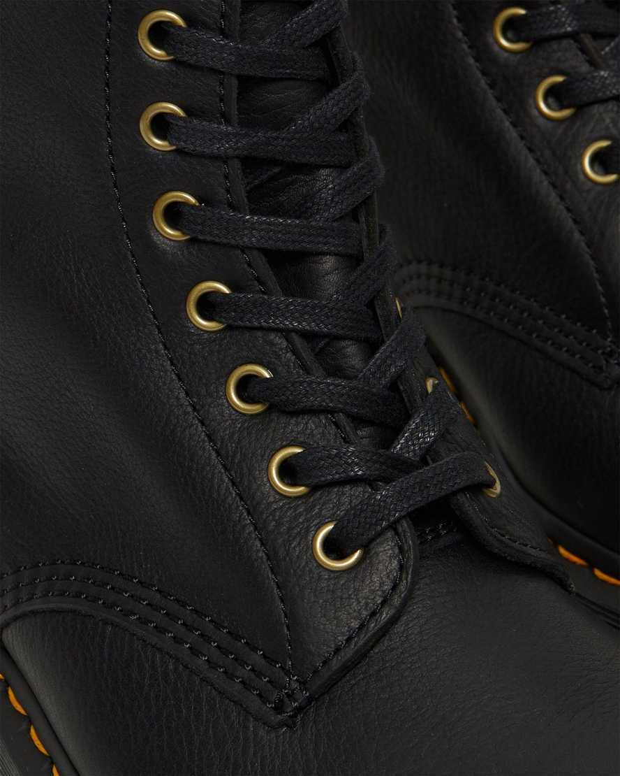 svarta dr martens 1460 pascal ambassador herrstövlar med snörning