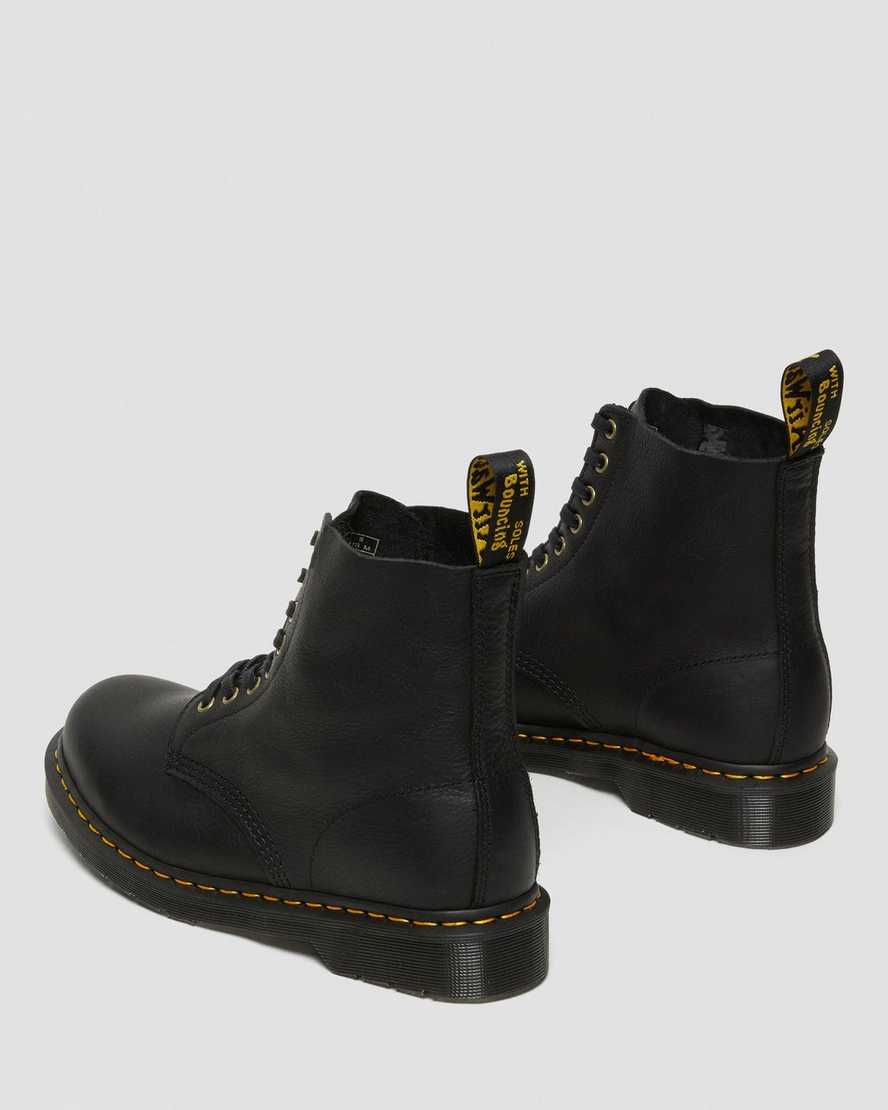 svarta dr martens 1460 pascal ambassador herrstövlar med snörning