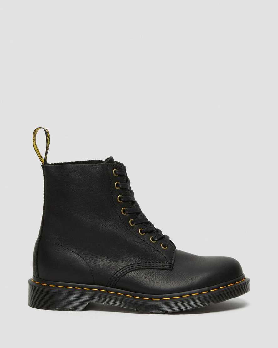 svarta dr martens 1460 pascal ambassador herrstövlar med snörning