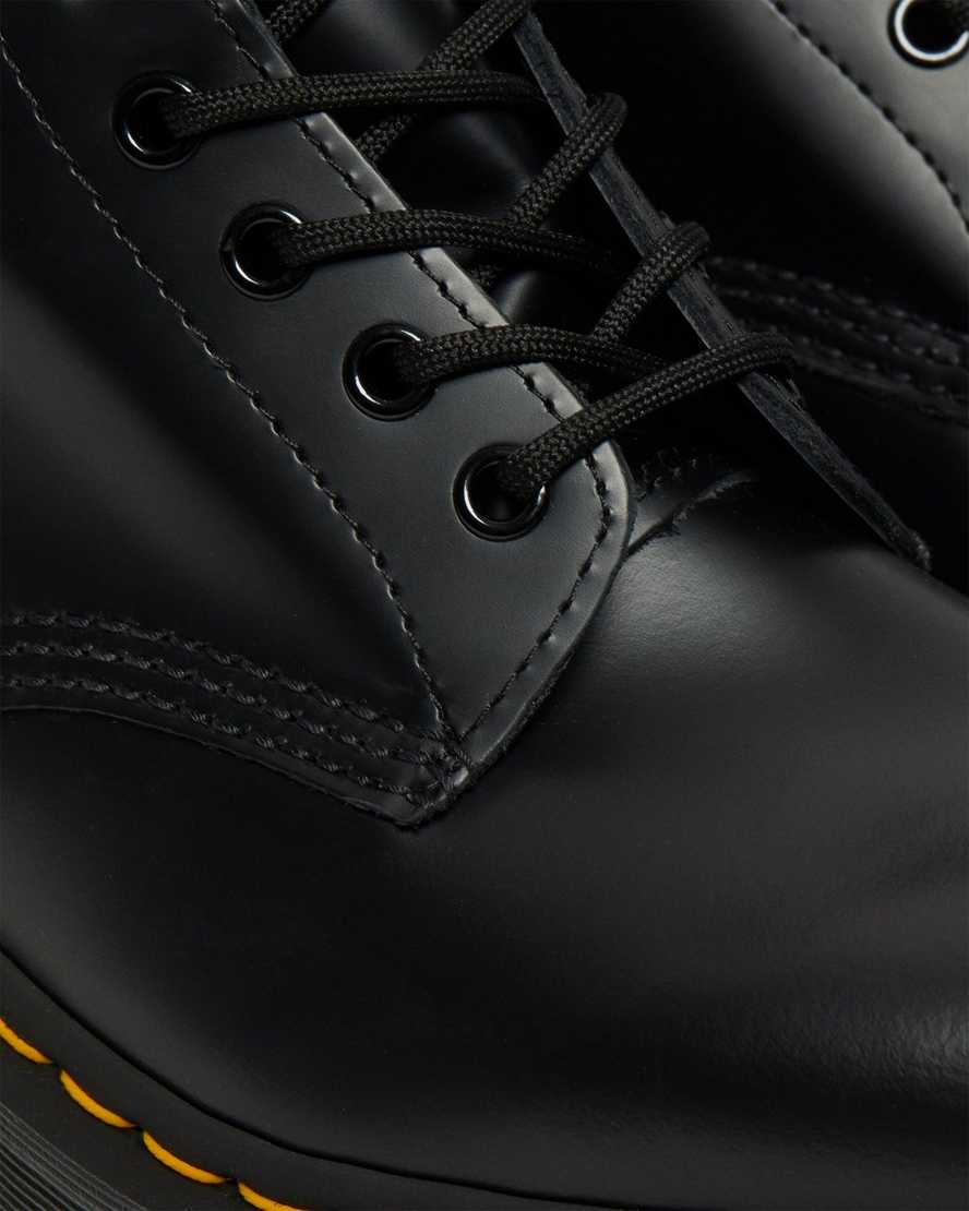 svarta dr martens 1460 bex smooth herr platåstövlar