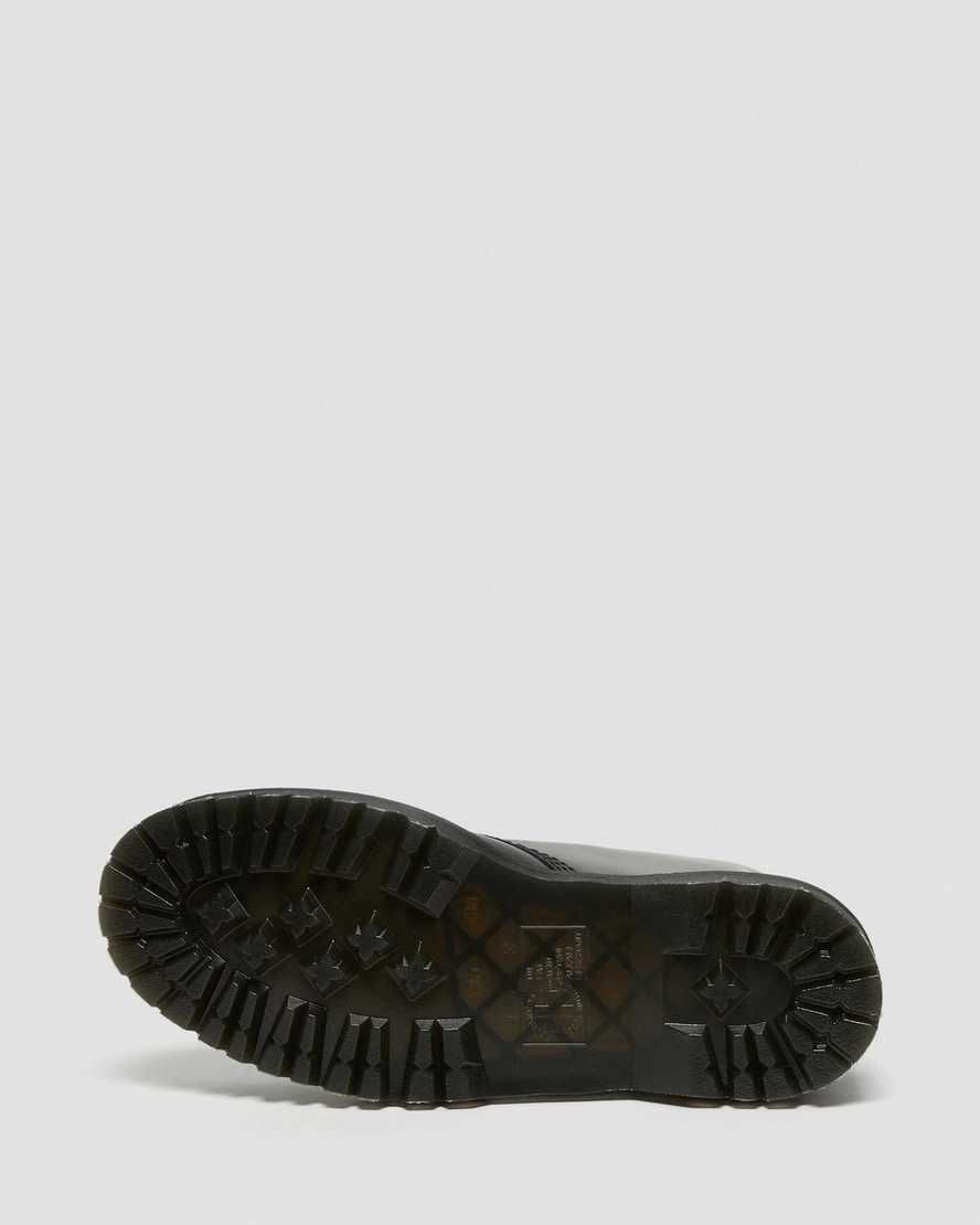 svarta dr martens 1460 bex smooth herr platåstövlar