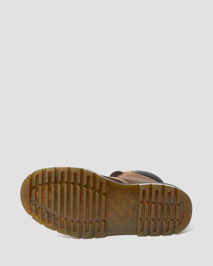 mörkbruna dr martens winch extra wide herr arbetsstövlar