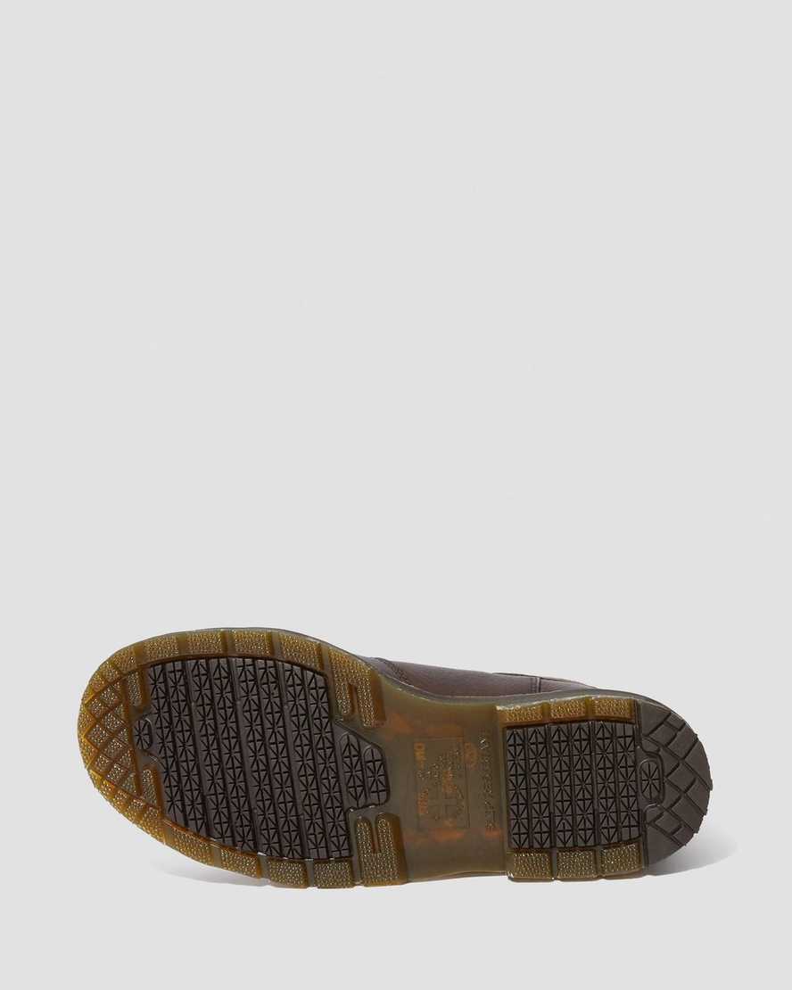 bruna dr martens fellside chelsea arbetsstövlar för män